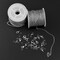 36ft Silver Stainless Steel Link Chain with 20 Lobster Clasps & 30 Jump Rings – 2.0mm Jewelry DIY Kit for Men & Women